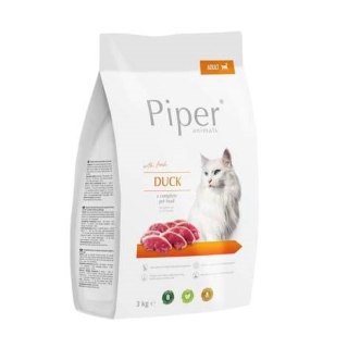DOLINA NOTECI DOLINA NOTECI Piper Animals z kaczką - sucha karma dla kota - 3 kg