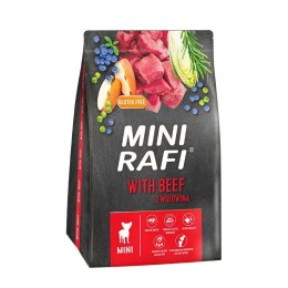 DOLINA NOTECI Dolina Noteci Mini Rafi z wołowiną karma sucha dla psa 3kg