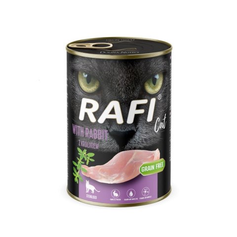 DOLINA NOTECI Dolina Noteci Rafi z królikiem karma mokra dla kota 400g