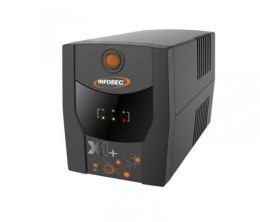 INFOSEC INFOSEC ZASILACZ AWARYJNY UPS X1+ 1600, 1600VA, 900W, 4x FR/Schuko
