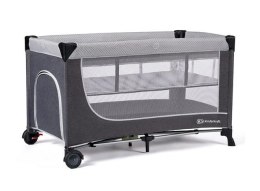 KinderKraft Kinderkraft Łóżeczko turystyczne LEODY grey (WYPRZEDAŻ)