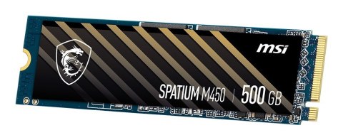 MSI Dysk SSD MSI SPATIUM M450 PCIe 4.0 NVMe M.2 500GB MSI Dysk SSD MSI SPATIUM M450 PCIe 4.0 NVMe M.2 500GB
