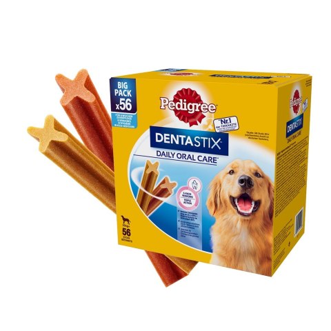 Pedigree PEDIGREE Dentastix Maxi Big Pack 56 sztuk - przysmak dentystyczny dla psów ras dużych - 8x270 g Pedigree PEDIGREE Dentastix Maxi Big Pack 56 sztuk - przysmak dentystyczny dla psów ras dużych - 8x270 g