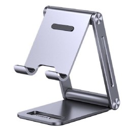 UGREEN Ugreen Aluminiowa regulowana podstawka na telefon/tablet (szary)