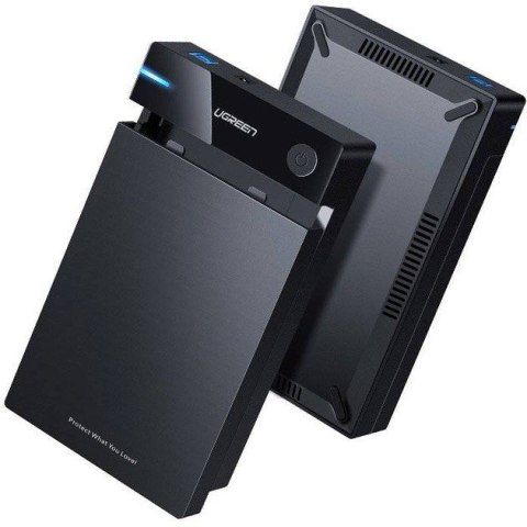 UGREEN Ugreen Obudowa na dysk SATA 3,5'' HDD; USB 3.0 (czarny) UGREEN Ugreen Obudowa na dysk SATA 3,5'' HDD; USB 3.0 (czarny)