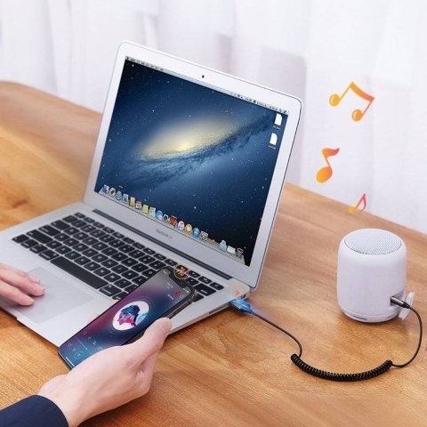 UGREEN Ugreen Odbiornik dźwięku adapter audio Bluetooth 5.3 USB-3,5 mm mini jack (czarny) UGREEN Ugreen Odbiornik dźwięku adapter audio Bluetooth 5.3 USB-3,5 mm mini jack (czarny)