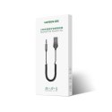 UGREEN Ugreen Odbiornik dźwięku adapter audio Bluetooth 5.3 USB-3,5 mm mini jack (czarny) UGREEN Ugreen Odbiornik dźwięku adapter audio Bluetooth 5.3 USB-3,5 mm mini jack (czarny)