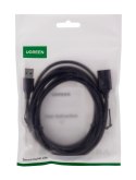 UGREEN Ugreen przewód przejściówka USB(żeński) - USB (męski) 2m (czarny) UGREEN Ugreen przewód przejściówka USB(żeński) - USB (męski) 2m (czarny)