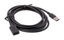 UGREEN Ugreen przewód przejściówka USB(żeński) - USB (męski) 2m (czarny) UGREEN Ugreen przewód przejściówka USB(żeński) - USB (męski) 2m (czarny)