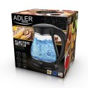 Adler Czajnik elektryczny Adler AD 1274 (2200W 1.7l; kolor czarny)