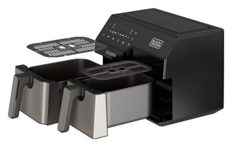 BLACK+DECKER Frytkownica beztłuszczowa Black+Decker Dual Basket BXAF9000E BLACK+DECKER Frytkownica beztłuszczowa Black+Decker Dual Basket BXAF9000E