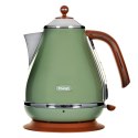 DeLonghi Czajnik elektryczny DeLonghi Icona Vintage KBOV 2001.GR (2000W 1.7l; kolor oliwkowy)