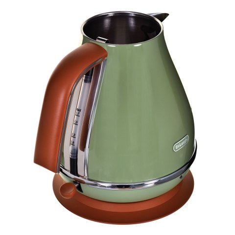 DeLonghi Czajnik elektryczny DeLonghi Icona Vintage KBOV 2001.GR (2000W 1.7l; kolor oliwkowy) DeLonghi Czajnik elektryczny DeLonghi Icona Vintage KBOV 2001.GR (2000W 1.7l; kolor oliwkowy)