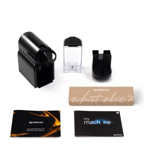 DeLonghi Ekspres kapsułkowy DeLonghi Nespresso Inissia EN80.B (1260W; kolor czarny) (WYPRZEDAŻ) DeLonghi Ekspres kapsułkowy DeLonghi Nespresso Inissia EN80.B (1260W; kolor czarny) (WYPRZEDAŻ)
