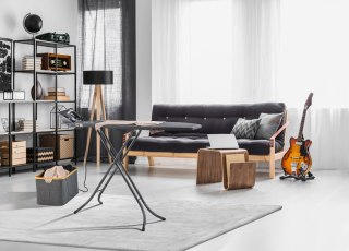 LEIFHEIT Deska do prasowania Classic M Black (WYPRZEDAŻ)