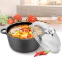 Maestro Garnek z pokrywką 16 cm, 1,0 l MR-4616C MAESTRO Maestro Garnek z pokrywką 16 cm, 1,0 l MR-4616C MAESTRO