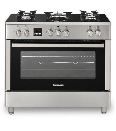 Ravanson Kuchnia gazowo-elektryczna Ravanson KWGE-K90 CHEF MODERN (Płyta gazowa; Piekarnik elektryczny; 900mm) Ravanson Kuchnia gazowo-elektryczna Ravanson KWGE-K90 CHEF MODERN (Płyta gazowa; Piekarnik elektryczny; 900mm)