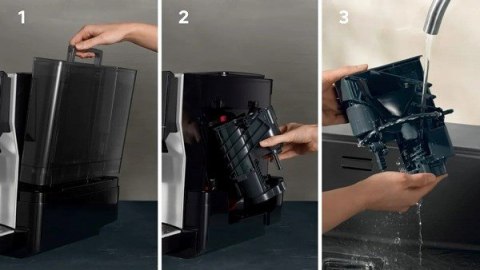 Siemens Ekspres ciśnieniowy Siemens TP715R07 EQ700 (czarny; 19 barów)