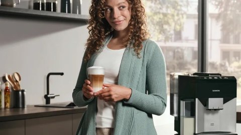 Siemens Ekspres ciśnieniowy Siemens TQ513R01 EQ500 (czarny; 15 bar)