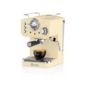 Swan Ekspres ciśnieniowy Swan Espresso Coffee Machine SK22110CN (1100W; kolor kremowy) (WYPRZEDAŻ)
