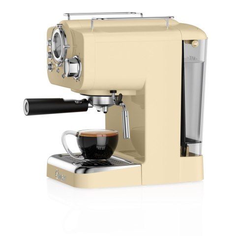 Swan Ekspres ciśnieniowy Swan Espresso Coffee Machine SK22110CN (1100W; kolor kremowy) (WYPRZEDAŻ) Swan Ekspres ciśnieniowy Swan Espresso Coffee Machine SK22110CN (1100W; kolor kremowy) (WYPRZEDAŻ)