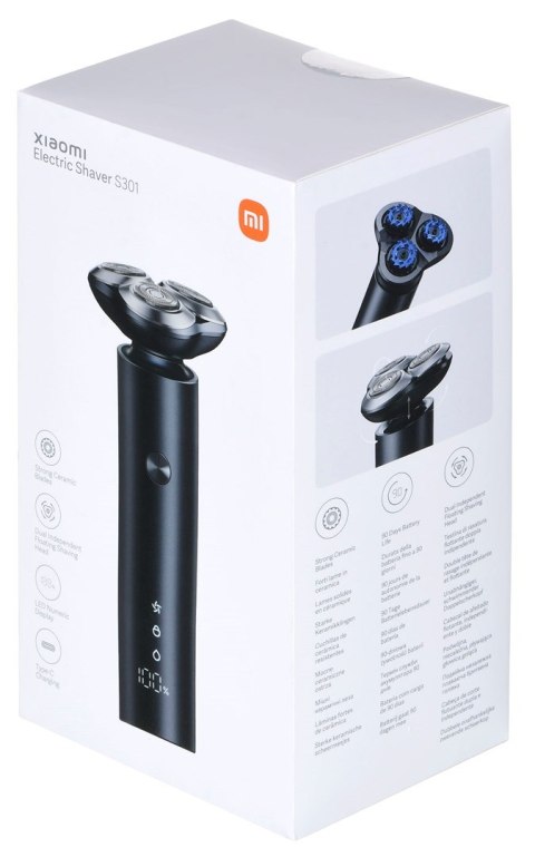 Xiaomi Golarka elektryczna Xiaomi Electric Shaver S301 (czarny) Xiaomi Golarka elektryczna Xiaomi Electric Shaver S301 (czarny)