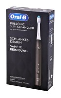 Braun Szczoteczka Oral-B PULSONIC SLIM CLEAN 2000 czarna Braun Szczoteczka Oral-B PULSONIC SLIM CLEAN 2000 czarna