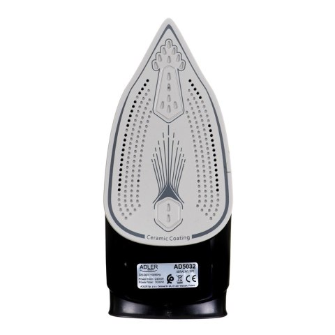 Adler Żelazko parowe Adler AD 5032 (3000W; kolor niebieski) Adler Żelazko parowe Adler AD 5032 (3000W; kolor niebieski)