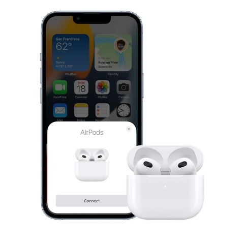 Apple Apple AirPods (3rd generation) with Lightning Charging Case Apple Apple AirPods (3rd generation) with Lightning Charging Case