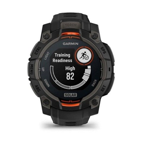 Garmin Smartwatch GARMIN Instinct 3 45mm SOLAR Black