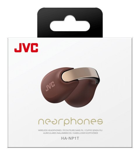JVC Słuchawki JVC HA-NP1TTU Bordowe JVC Słuchawki JVC HA-NP1TTU Bordowe