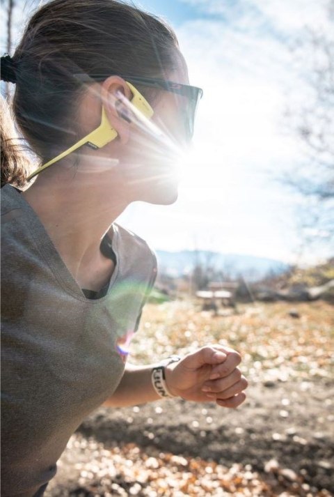 Suunto Słuchawki bezprzewodowe kostne Suunto Sonic Lime Żółte Suunto Słuchawki bezprzewodowe kostne Suunto Sonic Lime Żółte