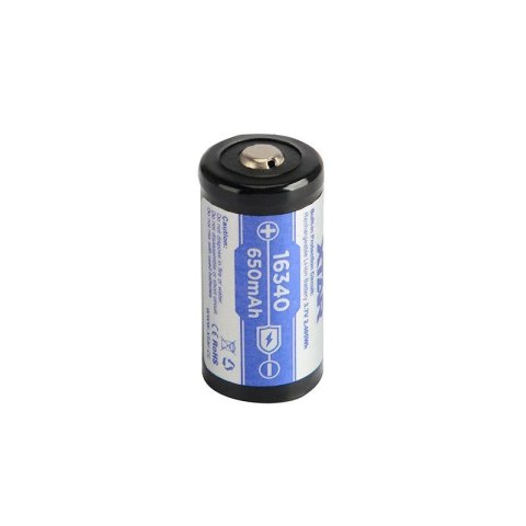 XTAR XTAR AKUMULATOR 16340/R-CR123 3,7V 650MAH LI-ION Z ZABEZPIECZENIEM 16340-650 XTAR XTAR AKUMULATOR 16340/R-CR123 3,7V 650MAH LI-ION Z ZABEZPIECZENIEM 16340-650