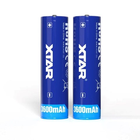XTAR XTAR AKUMULATOR 18650 3,6V 3600MAH LI-ION Z ZABEZPIECZENIEM 18650-3600