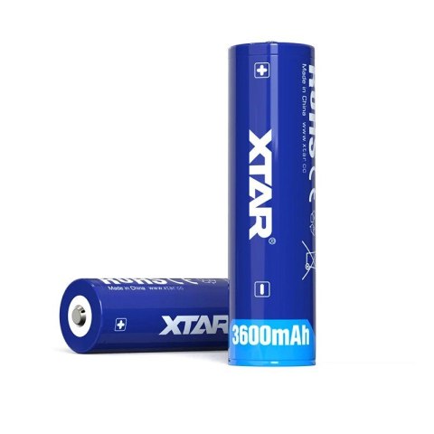 XTAR XTAR AKUMULATOR 18650 3,6V 3600MAH LI-ION Z ZABEZPIECZENIEM 18650-3600