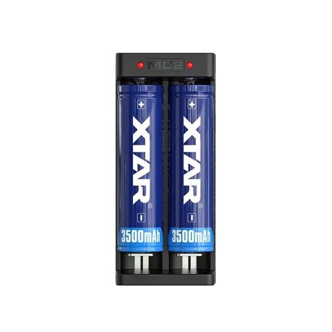 XTAR XTAR ŁADOWARKA DO AKUMULATORÓW 18650 MC2C XTAR XTAR ŁADOWARKA DO AKUMULATORÓW 18650 MC2C