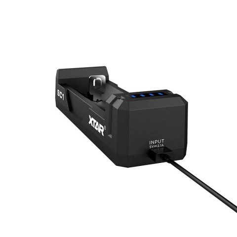 XTAR XTAR ŁADOWARKA DO AKUMULATORÓW LI-ION 18650 USB-C SC1 XTAR XTAR ŁADOWARKA DO AKUMULATORÓW LI-ION 18650 USB-C SC1