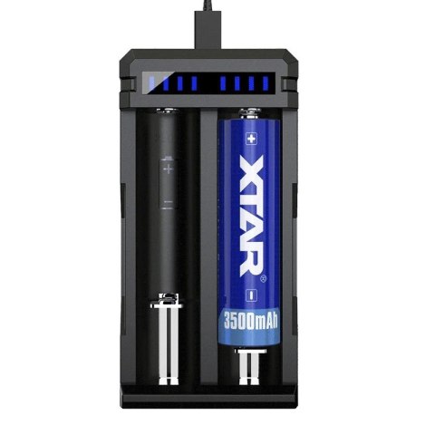 XTAR XTAR ŁADOWARKA DO AKUMULATORÓW LI-ION 18650 USB-C SC2