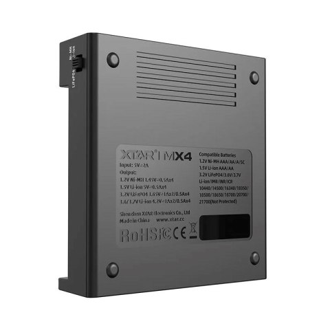 XTAR XTAR ŁADOWARKA DO AKUMULATORÓW LI-ION, NIMH UNIWERSALNA MX4