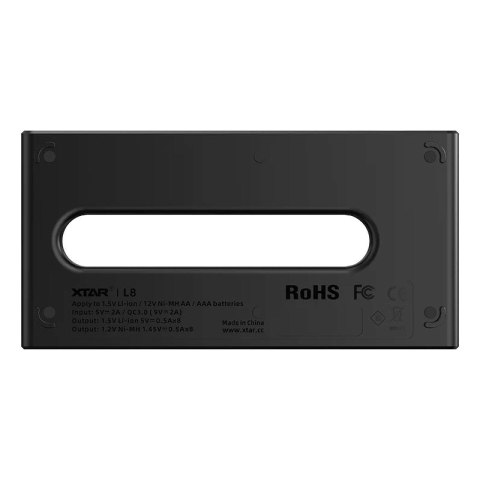 XTAR XTAR ŁADOWARKA DO AKUMULATORÓW R03 / AAA ORAZ R6 / AA LI-ION 1,5V / NIMH L8 XTAR XTAR ŁADOWARKA DO AKUMULATORÓW R03 / AAA ORAZ R6 / AA LI-ION 1,5V / NIMH L8
