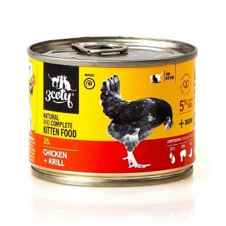 3coty 3Coty CHICKEN + KRILL for Kittens 180g