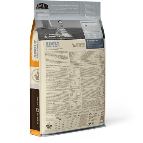 ACANA ACANA Heritage Adult Small Breed - sucha karma dla psa - 2kg (WYPRZEDAŻ) ACANA ACANA Heritage Adult Small Breed - sucha karma dla psa - 2kg (WYPRZEDAŻ)