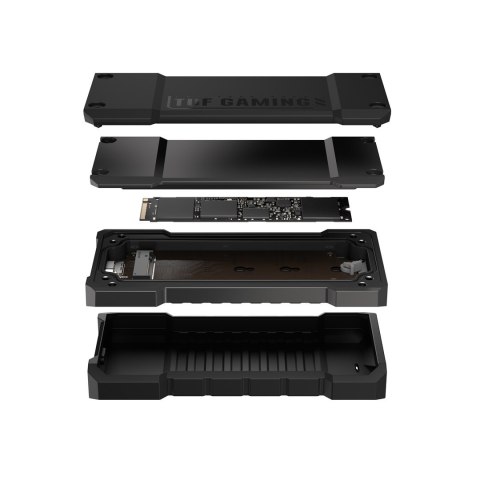 ASUS Obudowa na dysk zewnętrzny SSD Asus TUF Gaming A2 Czarny ASUS Obudowa na dysk zewnętrzny SSD Asus TUF Gaming A2 Czarny