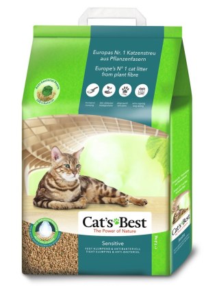 Cat's Best Cat"s Best Sensitive żwirek 20L (WYPRZEDAŻ)