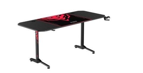 DIABLO CHAIRS Biurko gamingowe DIABLO X-MATE 1600 czarne DIABLO CHAIRS Biurko gamingowe DIABLO X-MATE 1600 czarne