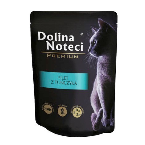 DOLINA NOTECI Karma DNP FILET Z TUŃCZYKA-KAR.DLA KOTA SASZ.85g