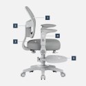MARK ADLER Fotel obrotowy Junior 5.0 Grey