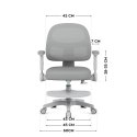 MARK ADLER Fotel obrotowy Junior 5.0 Grey