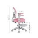 MARK ADLER Fotel obrotowy Junior 5.0 Pink