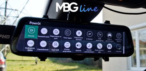 MBG line Wideorejestrator lusterko MBG Line HS900 PRO Sony (WYPRZEDAŻ) MBG line Wideorejestrator lusterko MBG Line HS900 PRO Sony (WYPRZEDAŻ)